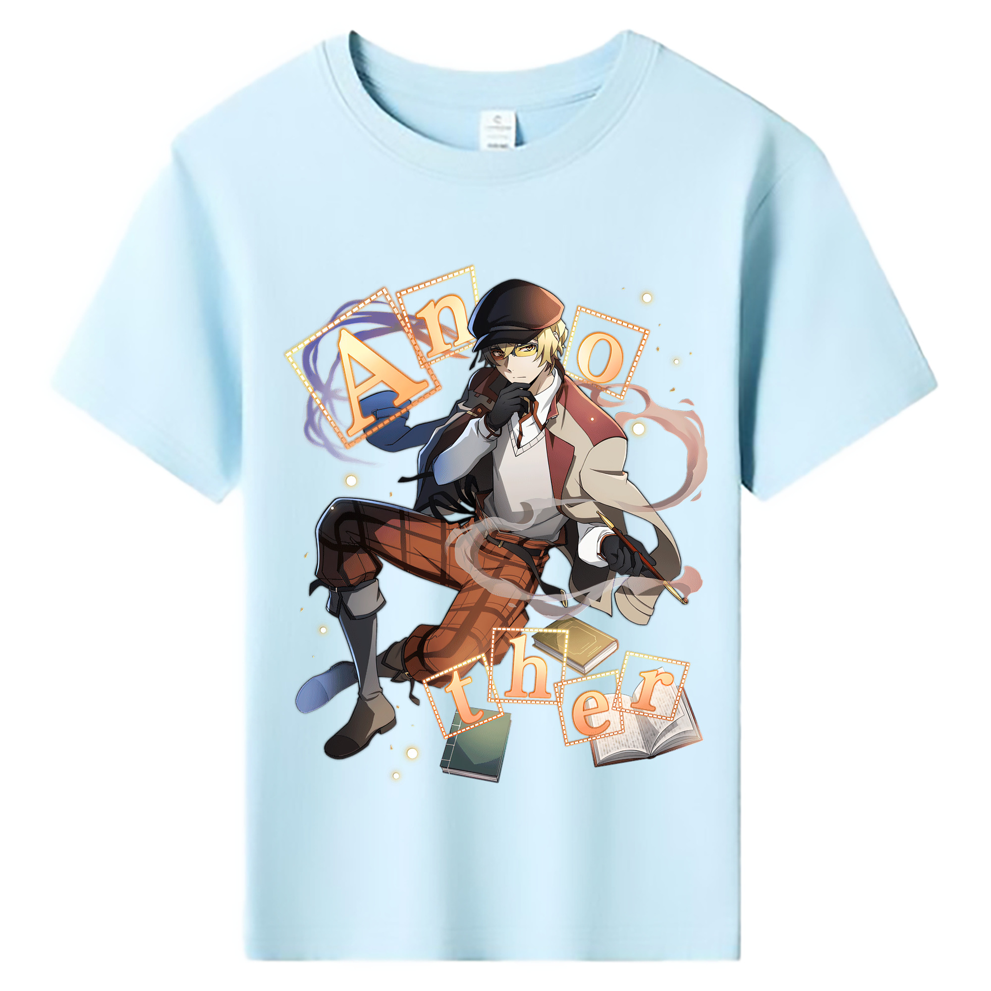 （画像用） 文豪ストレイドッグス Bungo Stray Dogs 綿100％キッズTシャツ（フロントプリント）